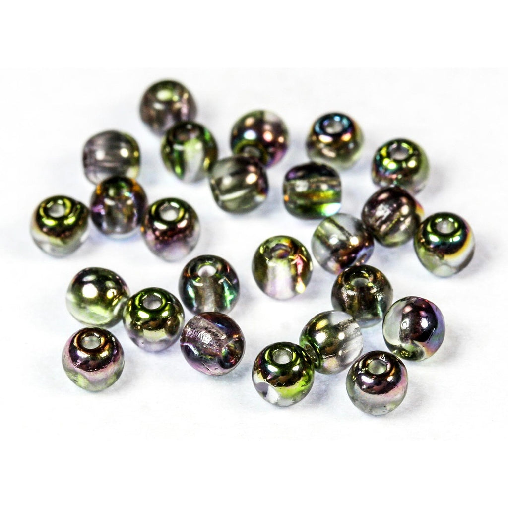 4mm Druk Crystal Magic Orchid
