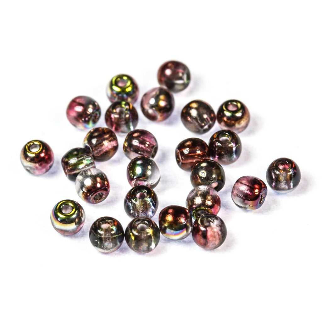 4mm Druk Crystal Magic Wine