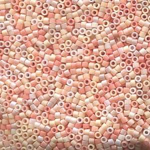 Photo of Mix Coral Blush Miyuki Delica Beads 11/0