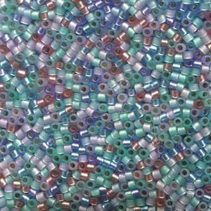 Photo of Mix Spring Glitter Miyuki Delica Beads 11/0