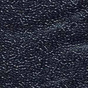 Photo of Gunmetal Miyuki Delica Beads 10/0