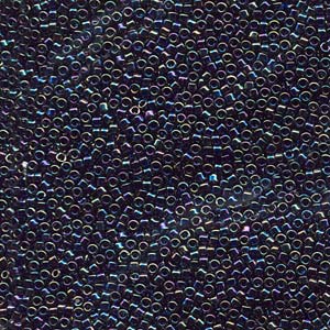 Photo of Medium Blue Iris Miyuki Delica Beads 10/0