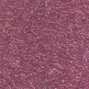 Photo of Transparent Pale Orchid Miyuki Delica Beads 11/0