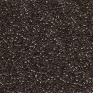 Photo of Transparent Taupe Miyuki Delica Beads 11/0