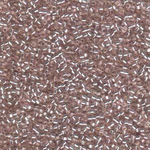 Photo of Silver-Lined Pale Bush Miyuki Delica Beads 11/0