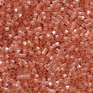 Photo of Silk Inside Dyed Cinnamon AB Miyuki Delica Beads 11/0