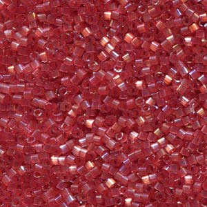 Photo of Silk Inside Dyed Berry AB Miyuki Delica Beads 11/0