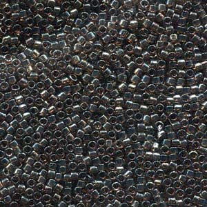 Photo of Transparent Sable Brown Luster Miyuki Delica Beads 11/0