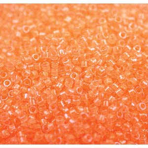 Photo of Luminous Creamsicle Miyuki Delica Beads 10/0