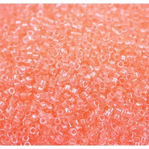 Photo of Luminous Flamingo Miyuki Delica Beads 10/0