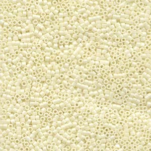 Photo of Ceylon Light Yellow Miyuki Delica Beads 10/0