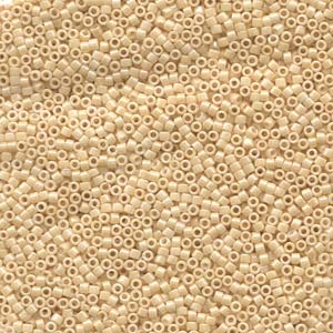 Photo of Ceylon Antique Beige Miyuki Delica Beads 10/0