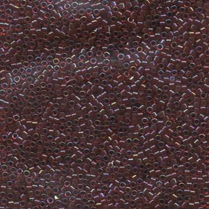 Photo of Ci Red/Cranberry AB Miyuki Delica Beads 11/0