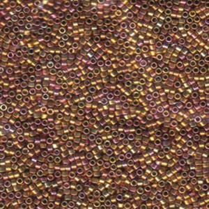 Photo of 24Kt Gold Iris Miyuki Delica Beads 10/0