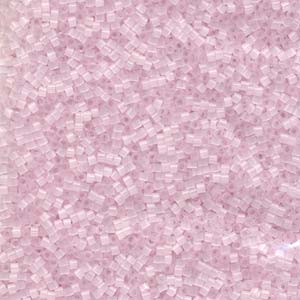 Photo of Pale Rose Silk Satin Miyuki Delica Beads 11/0