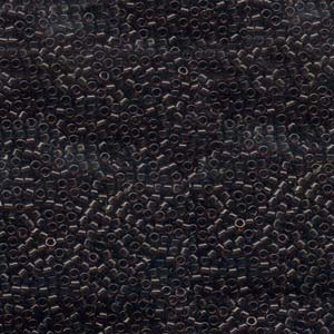 Photo of Transparent Taupe Miyuki Delica Beads 10/0