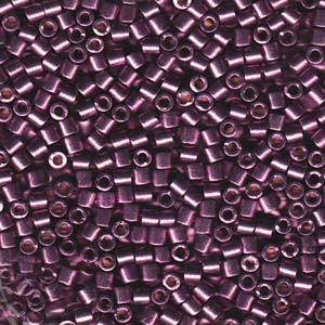 Photo of Duracoat Galvanized Eggplant Miyuki Delica Beads 10/0