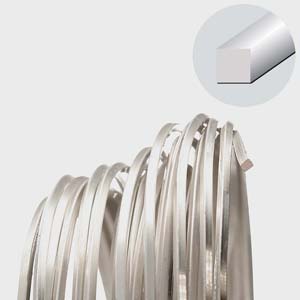 WIRE TARN RESIST MEDIUM TMPR 18G SQUARE-SILVER CLR-4YD/SPL