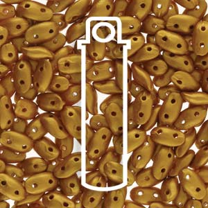 Gold Shine Yellow Wave Beads