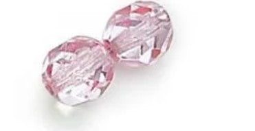 3MM Flamingo Metallic Ice Czech Glass Fire Polished