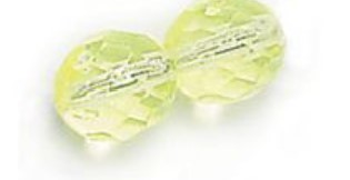 4MM Jonquil Fire Polished Beads