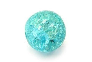 6MM Druk Light Aqua Crackle
