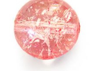 6MM Druk Light Rose Crackle