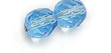 3MM Lt Sapphire Czech Glass Fire Polished