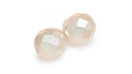 3MM Pink Pearl Fire Polished Beads