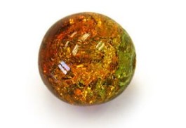 6MM Druk Tropical Topaz Crackle