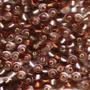 Rococo Silver-Lined Pink Topaz Miyuki Seed Beads 5/0