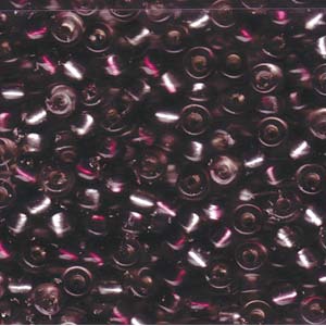 Rococo Silver-Lined Amethyst Crystal Miyuki Seed Beads 5/0