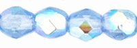 3MM Light Sapphire AB Fire Polish