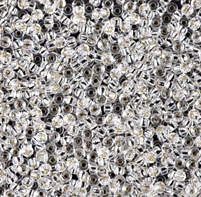 Silver-Lined Crystal Miyuki Seed Beads 11/0