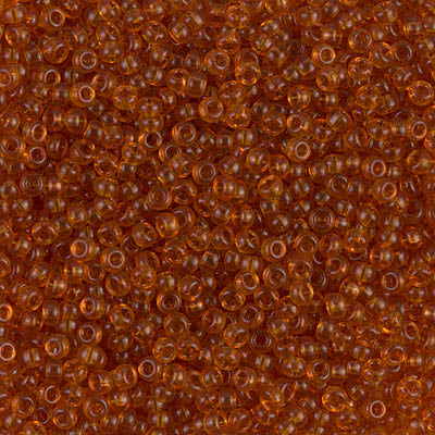 Transparent Topaz Miyuki Seed Beads 11/0