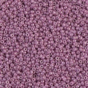 Opaque Dark Orchid Luster Miyuki Seed Beads 11/0