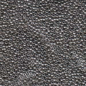 Nickel Plated Miyuki Seed Beads 11/0