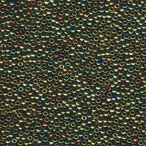 Nickel Plated AB Miyuki Seed Beads 11/0