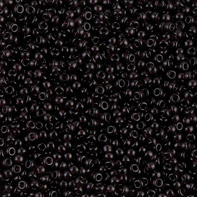 Transparent Extra Dark Smoky Amethyst Miyuki Seed Beads 11/0