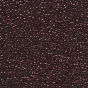 Semi Matte Transparent Dark Amethyst Miyuki Seed Beads 11/0