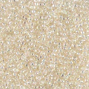 Crystal Ivory Gold Miyuki Seed Beads 11/0