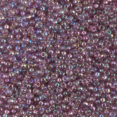 Transparent Amethyst AB Miyuki Seed Beads 11/0