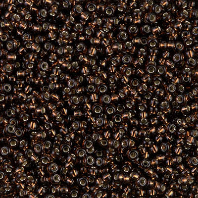 Silver-Lined Root Beer Miyuki Seed Beads 11/0