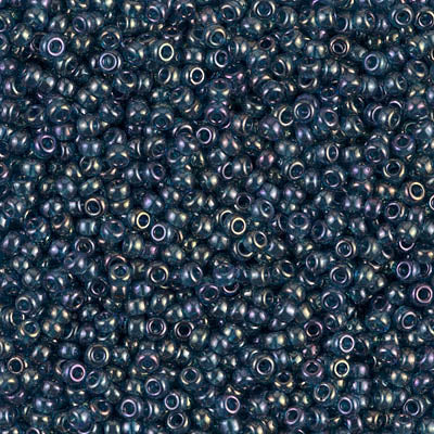 Montana Blue Gold Lust Miyuki Seed Beads 11/0