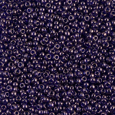 Sapphire Gold Luster Miyuki Seed Beads 11/0