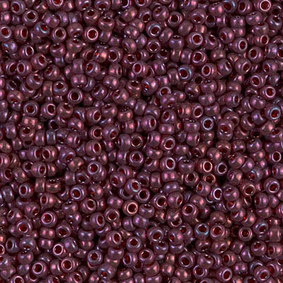 Cranberry Gold Luster Miyuki Seed Beads 11/0