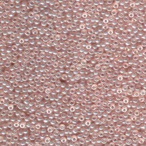 Light Rose Luster Miyuki Seed Beads 11/0