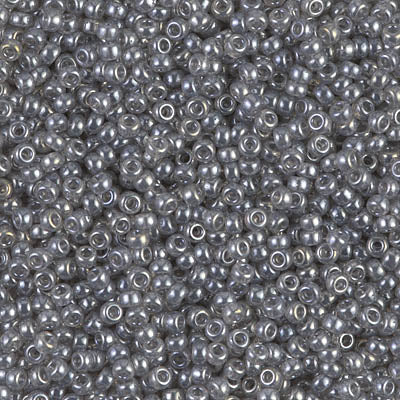 Grey Luster Miyuki Seed Beads 11/0