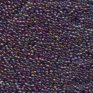 Fancy Lined Brandy Miyuki Seed Beads 11/0