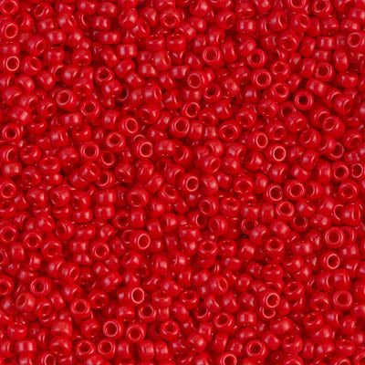 Opaque Maroon Miyuki Seed Beads 11/0